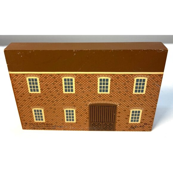 Lewis & Clark Center Wood Building Block Decoration By The Cats Meow - Picture 2 of 6